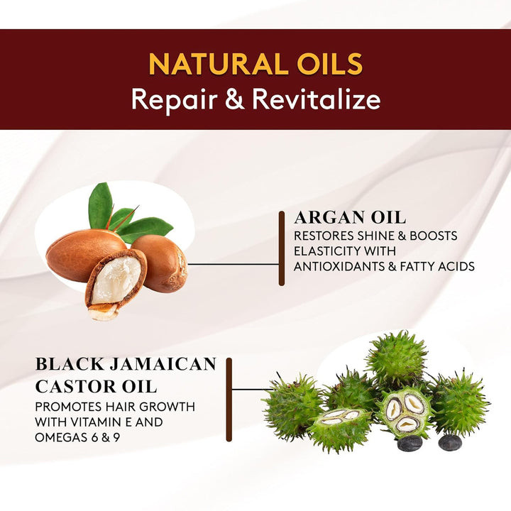 OKAY Black Jamaican Castor Oil Leave in Conditioner - 8 oz / 237 ml