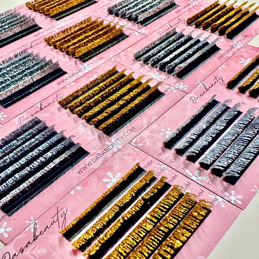 Glitter lashes
