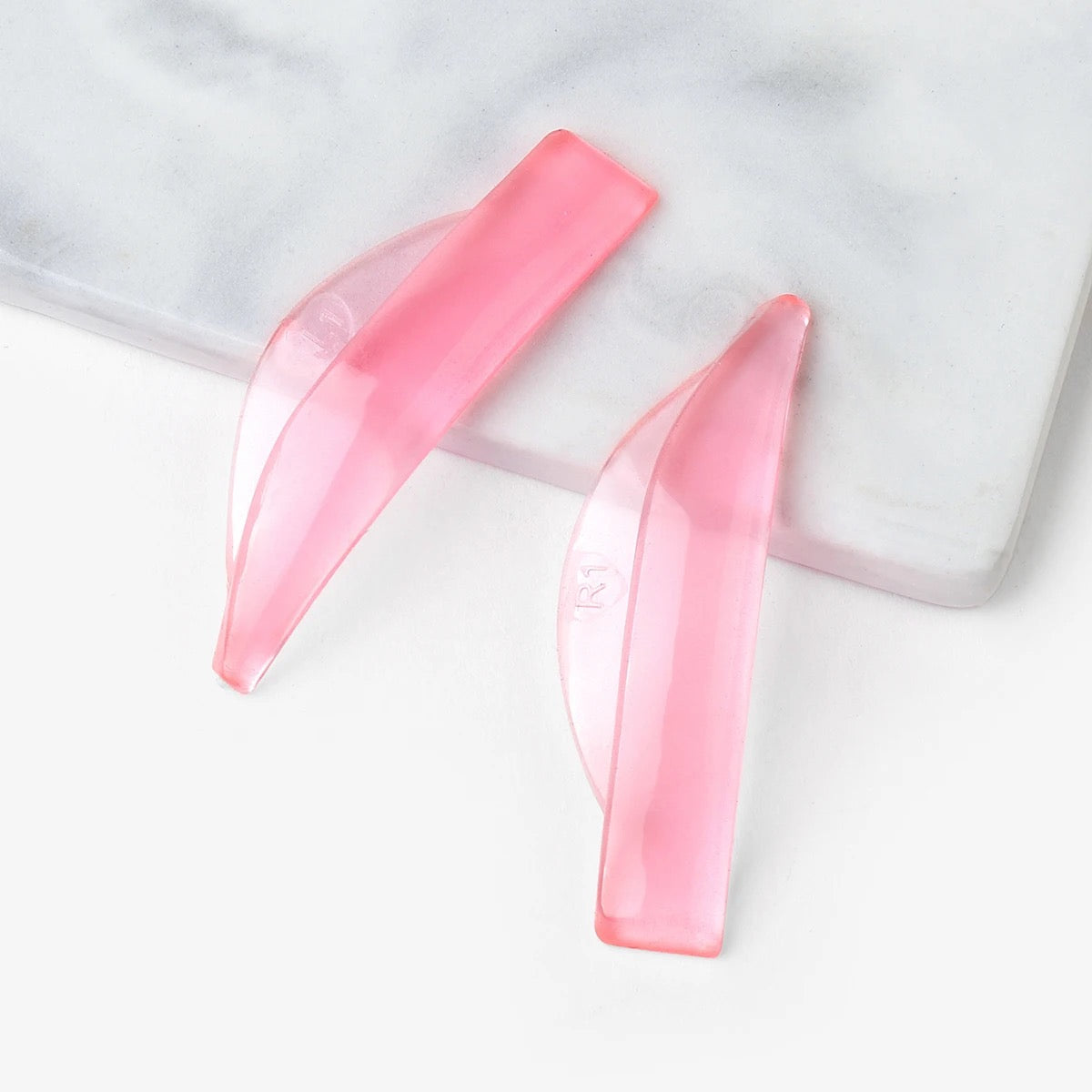 Self-adhesive L curve templates - Lashlift
