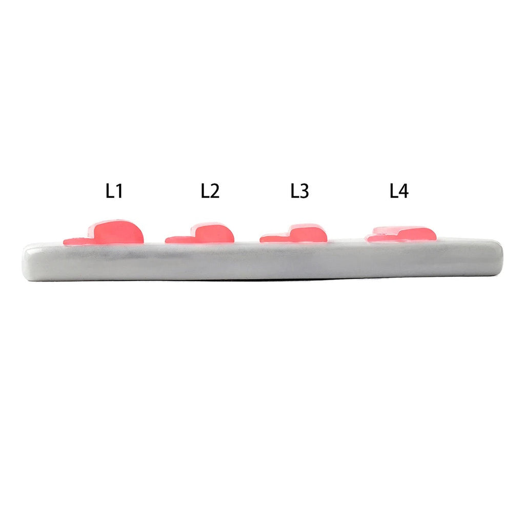 Self-adhesive L curve templates - Lashlift