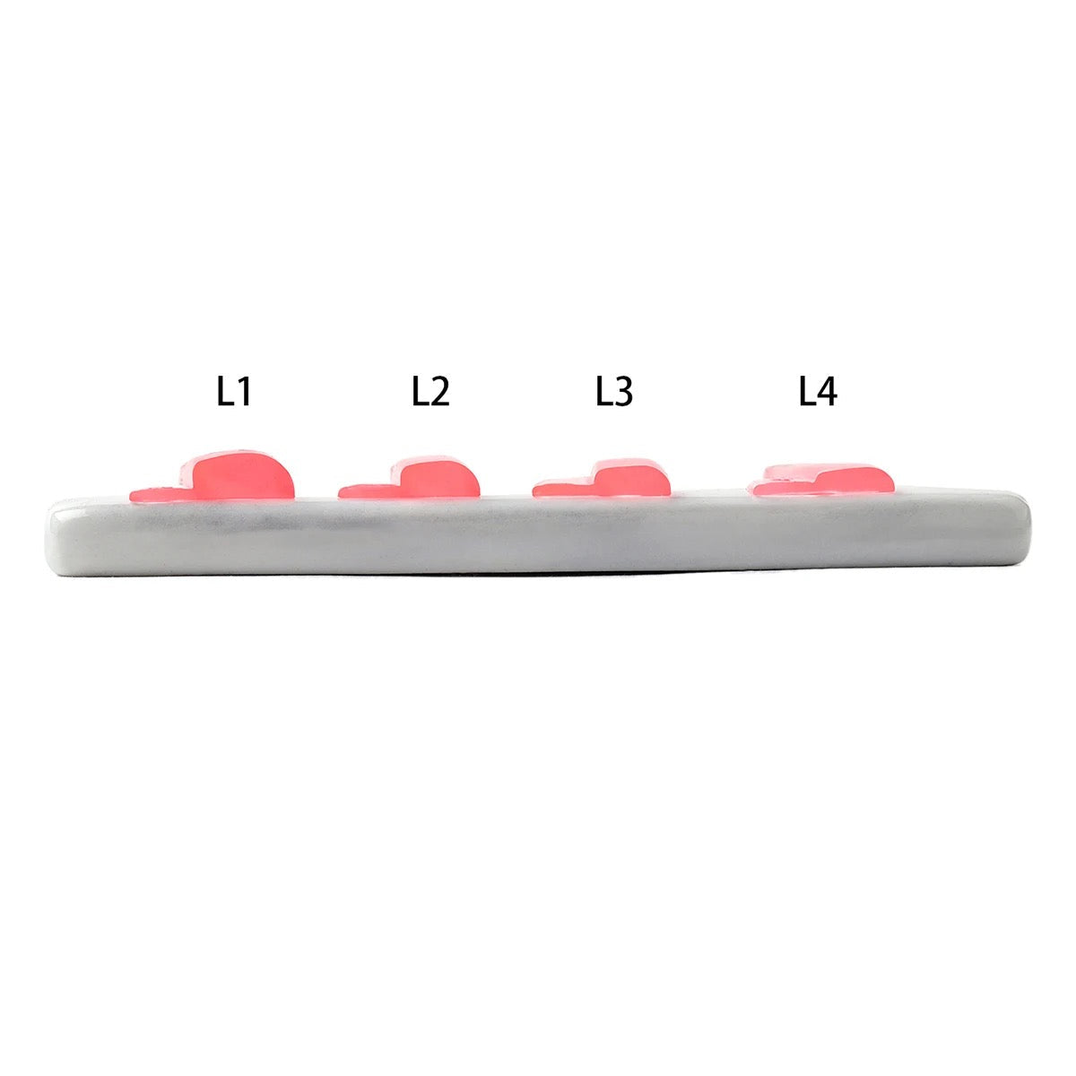 Self-adhesive L curve templates - Lashlift