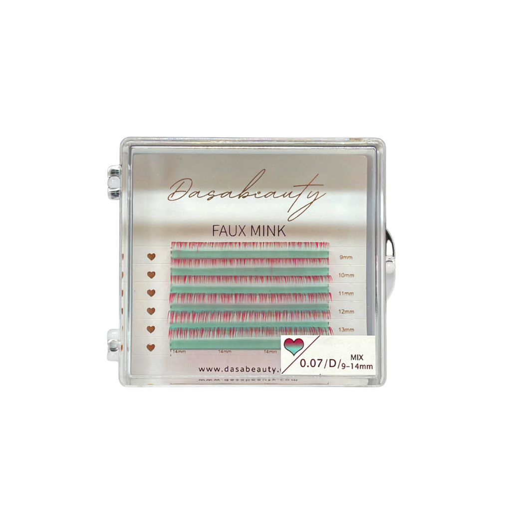 Colour lashes